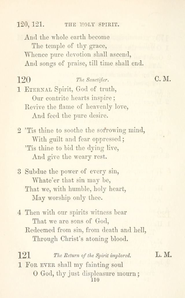 A Selection of Hymns: designed as a supplement to the "psalms and hymns" of the Presbyterian church page 112