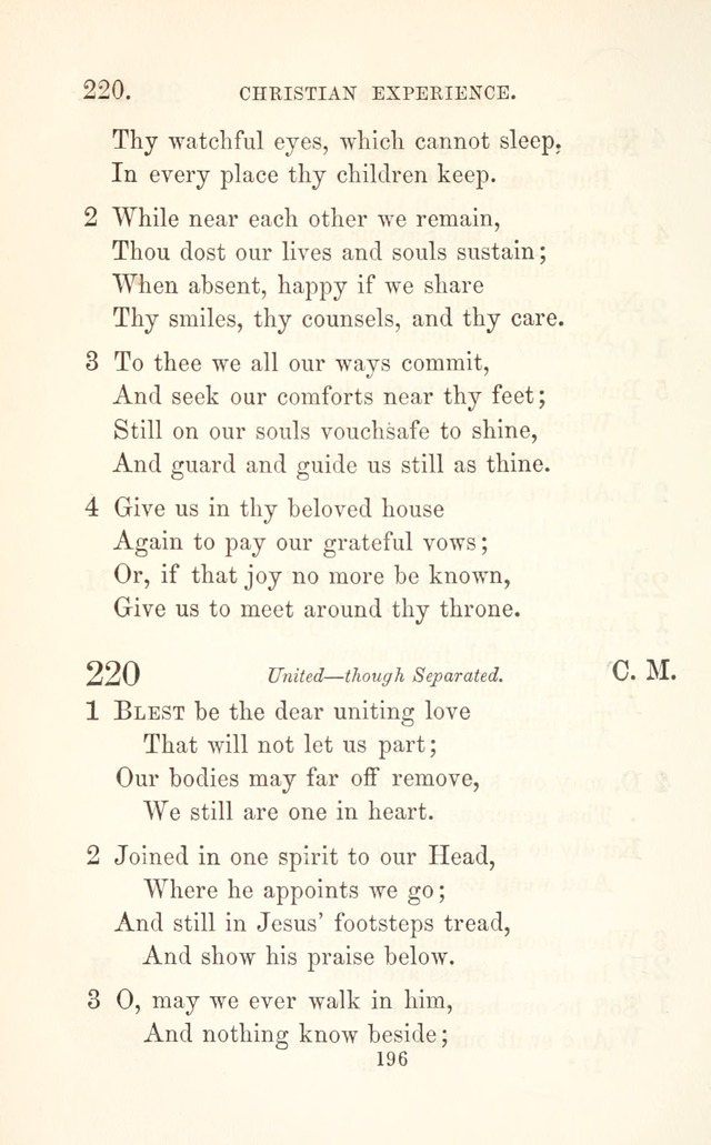 A Selection of Hymns: designed as a supplement to the "psalms and hymns" of the Presbyterian church page 198