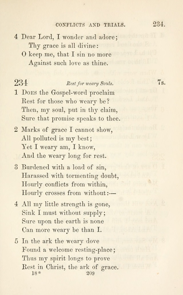 A Selection of Hymns: designed as a supplement to the "psalms and hymns" of the Presbyterian church page 211