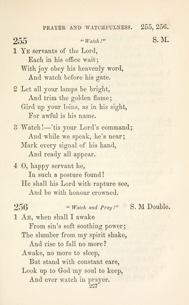 A Selection of Hymns: designed as a supplement to the "psalms and hymns" of the Presbyterian church page 229