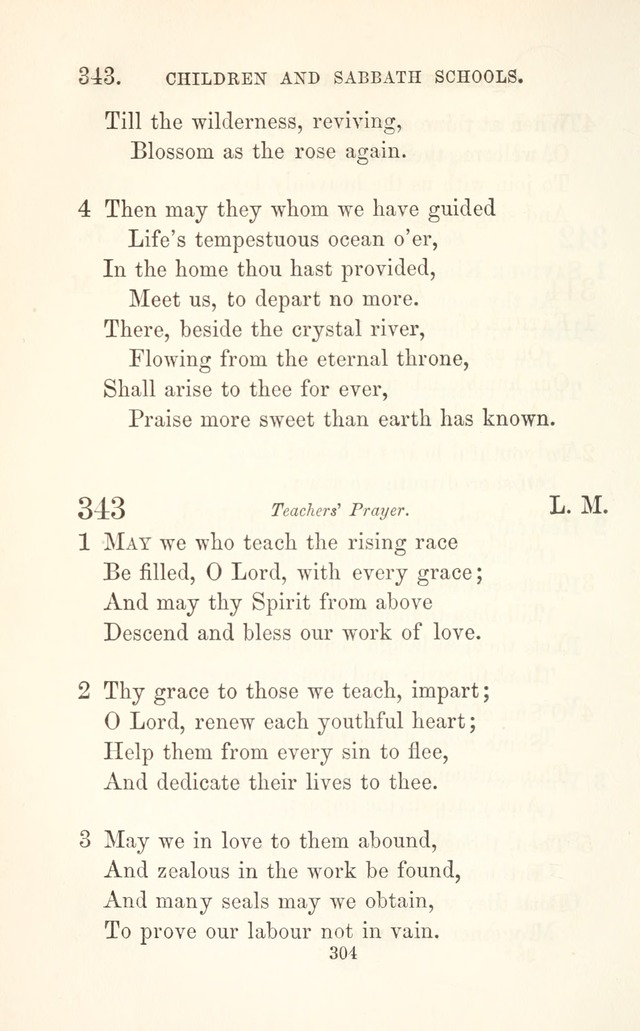 A Selection of Hymns: designed as a supplement to the "psalms and hymns" of the Presbyterian church page 306