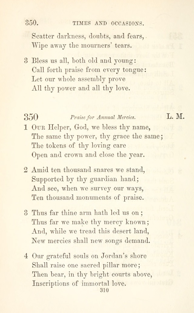 A Selection of Hymns: designed as a supplement to the "psalms and hymns" of the Presbyterian church page 312