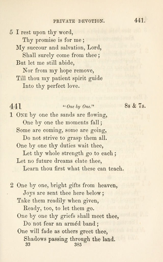 A Selection of Hymns: designed as a supplement to the "psalms and hymns" of the Presbyterian church page 387