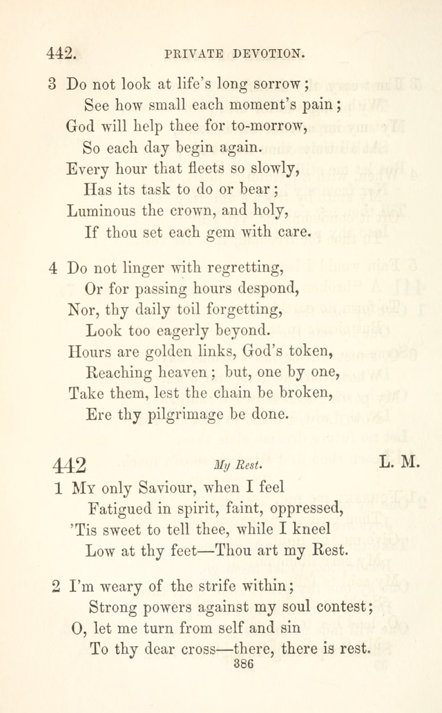 A Selection of Hymns: designed as a supplement to the "psalms and hymns" of the Presbyterian church page 388