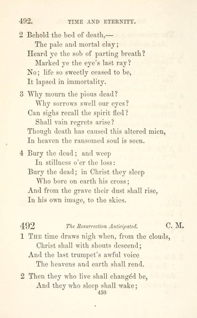 A Selection of Hymns: designed as a supplement to the "psalms and hymns" of the Presbyterian church page 452