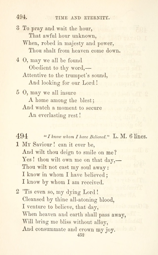 A Selection of Hymns: designed as a supplement to the "psalms and hymns" of the Presbyterian church page 454