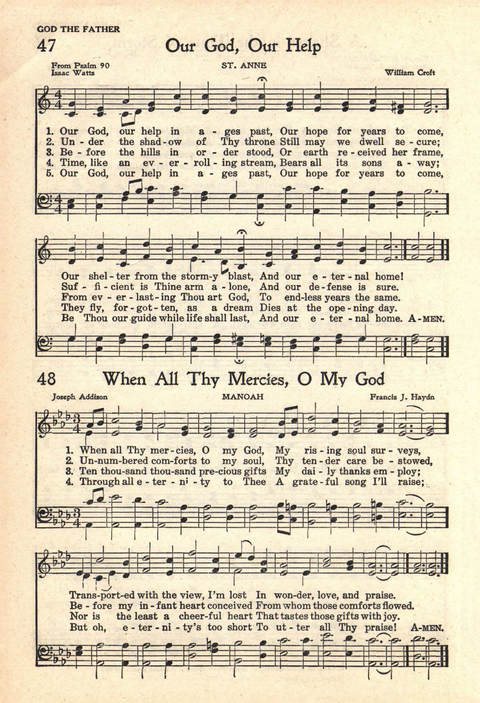 The Service Hymnal: Compiled for general use in all religious services of the Church, School and Home page 43