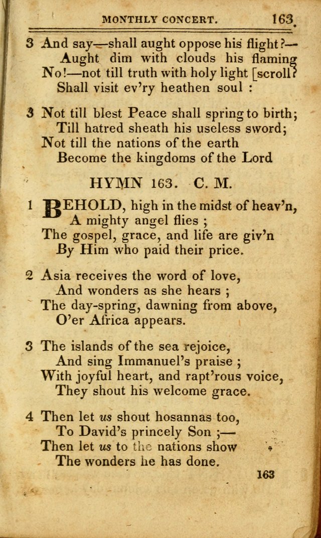 A Selection of Hymns: including a few originals, designed to aid the friends of  Zion in their private and social worship page 163