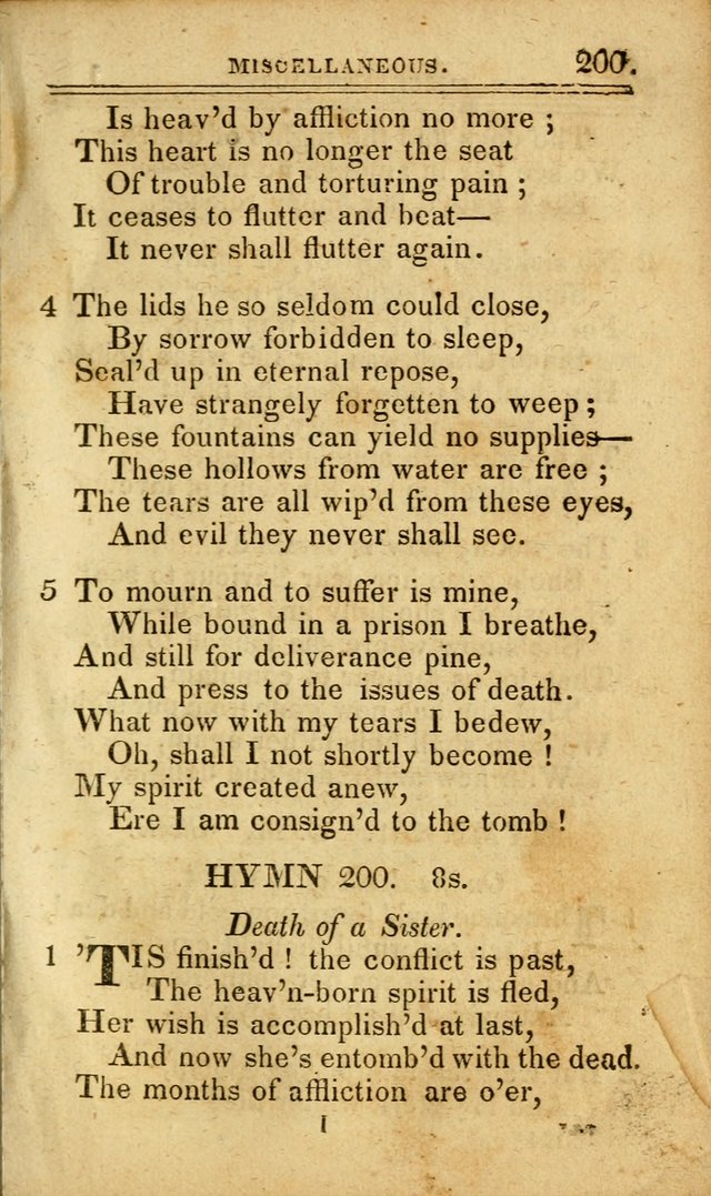 A Selection of Hymns: including a few originals, designed to aid the friends of  Zion in their private and social worship page 193