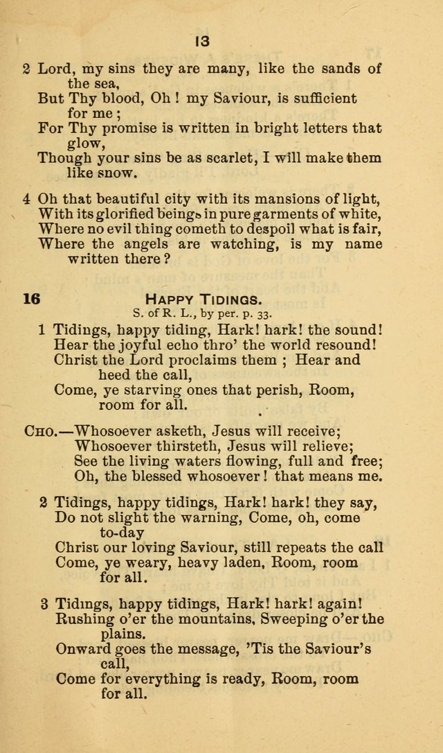 Selection of Hymns, for the use of the first M. E. Church, Cape May City page 14