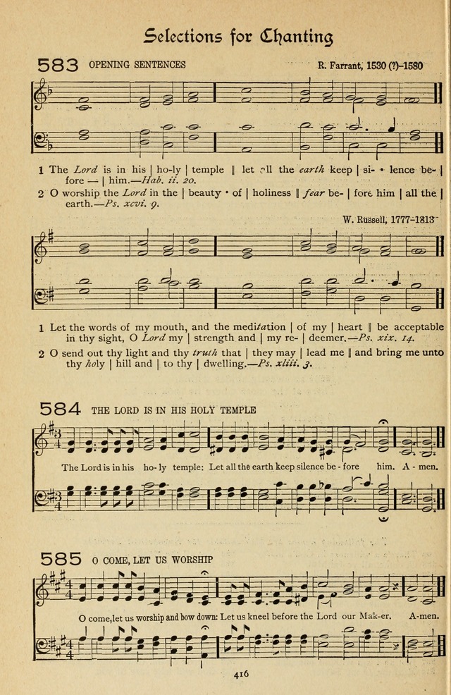 The Sanctuary Hymnal, published by Order of the General Conference of the United Brethren in Christ page 417