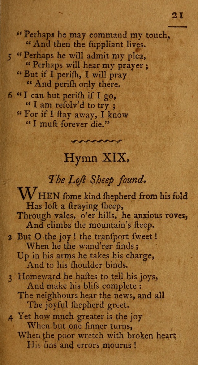 Society hymns, original and selected on evangelical and experimental subjects page 24
