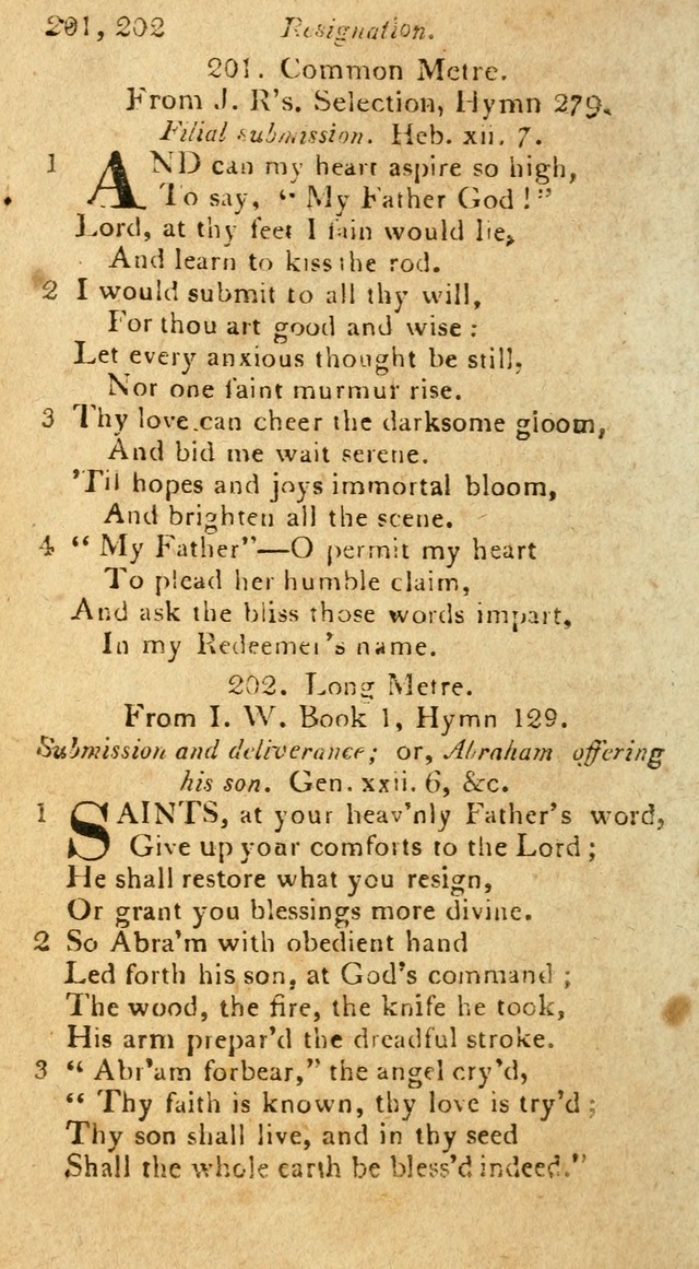 A Selection of Hymns & Psalms: from the most approved authors: principally from Watts & Rippon: together with originals page 188