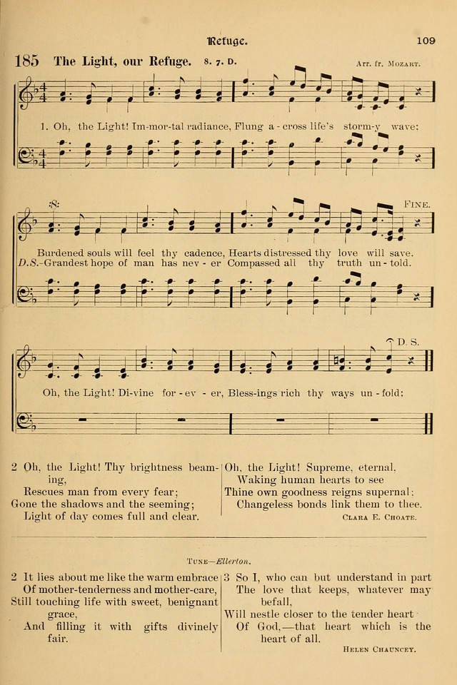 Song-Hymnal of Praise and Joy: a selection of spiritual songs, old and new page 108