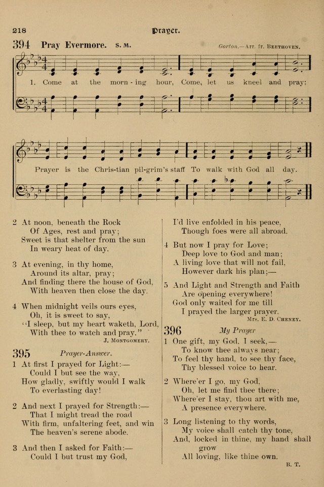 Song-Hymnal of Praise and Joy: a selection of spiritual songs, old and new page 217