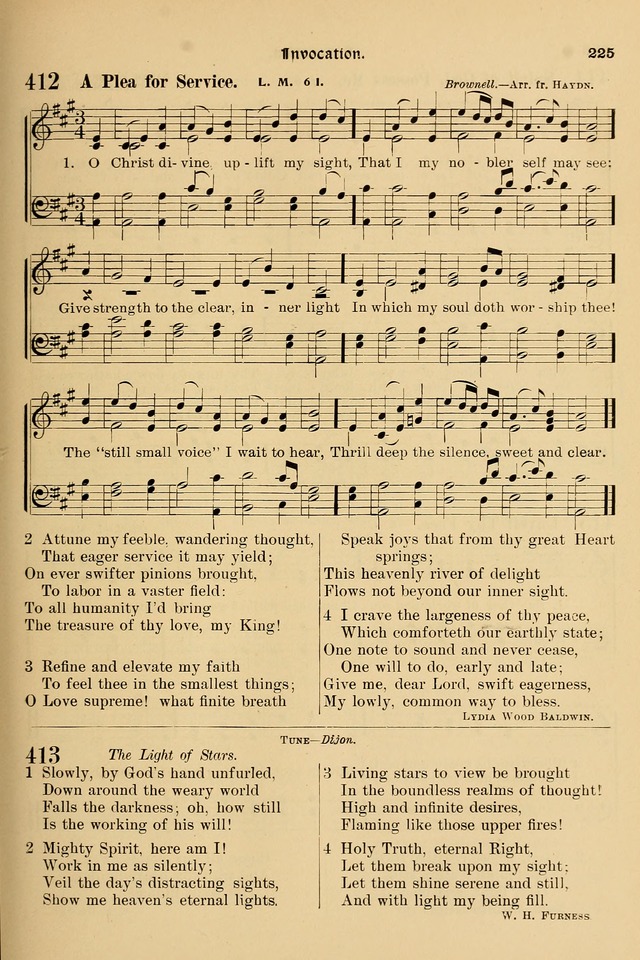 Song-Hymnal of Praise and Joy: a selection of spiritual songs, old and new page 224