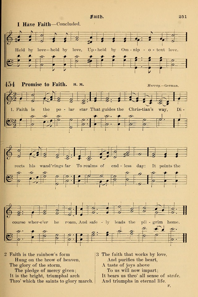 Song-Hymnal of Praise and Joy: a selection of spiritual songs, old and new page 250