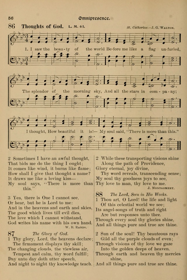 Song-Hymnal of Praise and Joy: a selection of spiritual songs, old and new page 57