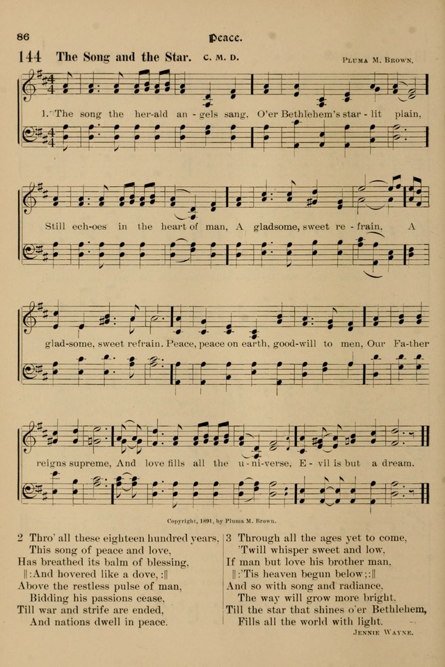 Song-Hymnal of Praise and Joy: a selection of spiritual songs, old and new page 87