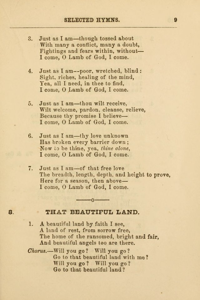 A Selection of Hymns: printed only for the use of the sabbath school of the Tenth Presbyterian Church, of Philadelphia page 16
