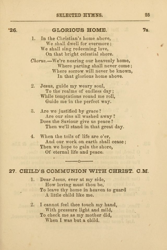 A Selection of Hymns: printed only for the use of the sabbath school of the Tenth Presbyterian Church, of Philadelphia page 32