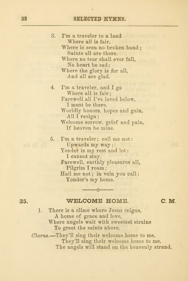 A Selection of Hymns: printed only for the use of the sabbath school of the Tenth Presbyterian Church, of Philadelphia page 39