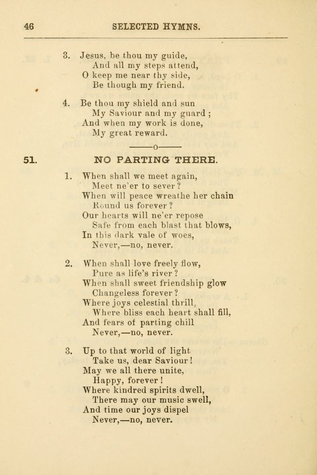A Selection of Hymns: printed only for the use of the sabbath school of the Tenth Presbyterian Church, of Philadelphia page 53