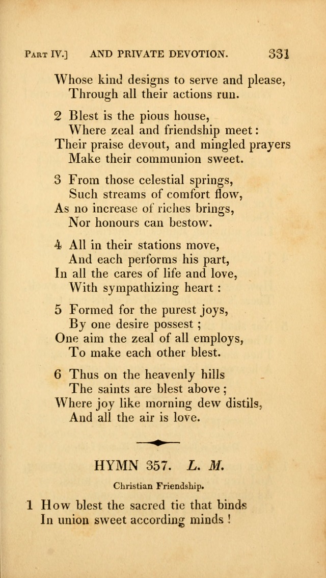 A Selection of Hymns and Psalms: for social and private worship (3rd ed. corr.) page 343