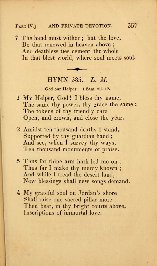 A Selection of Hymns and Psalms: for social and private worship (3rd ed. corr.) page 369