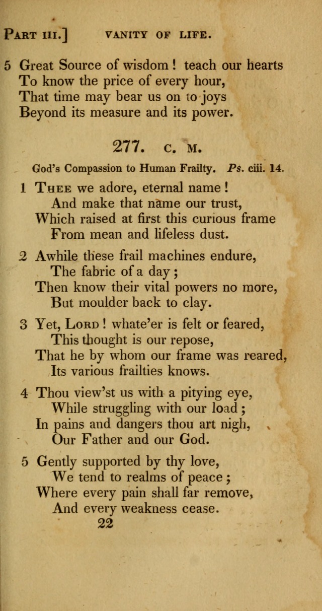 A Selection of Hymns and Psalms for Social and Private Worship (6th ed.) page 235