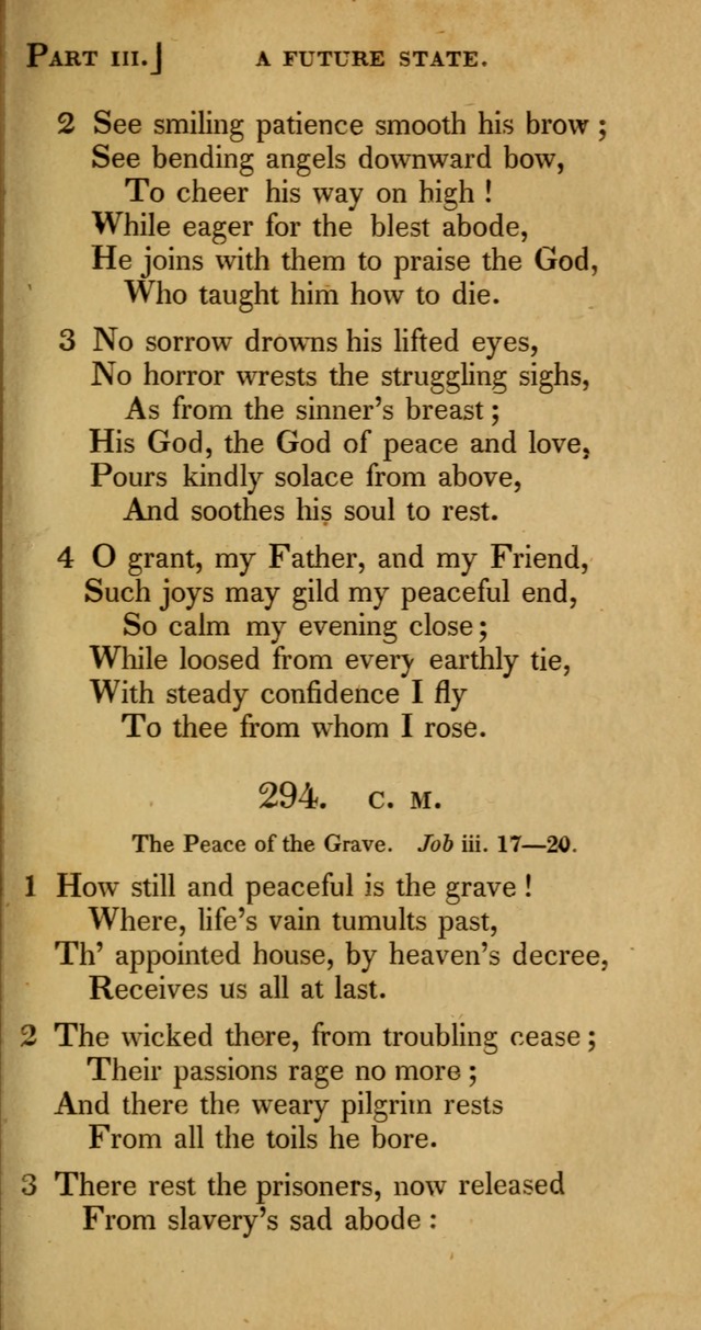 A Selection of Hymns and Psalms for Social and Private Worship (6th ed.) page 249