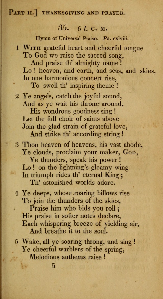 A Selection of Hymns and Psalms for Social and Private Worship (6th ed.) page 31
