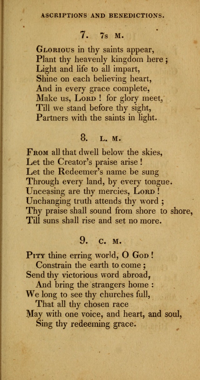 A Selection of Hymns and Psalms for Social and Private Worship (6th ed.) page 329