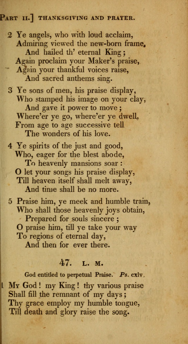 A Selection of Hymns and Psalms for Social and Private Worship (6th ed.) page 41