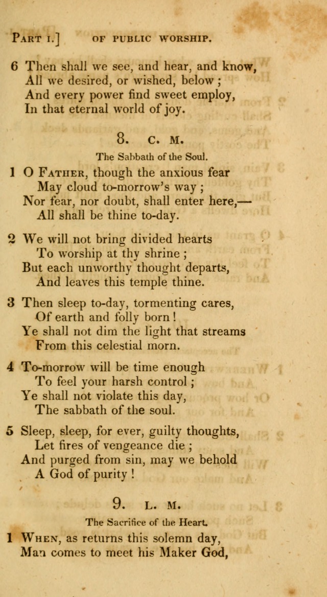 A Selection of Hymns and Psalms, for Social and Private Worship. (11th ed.) page 8