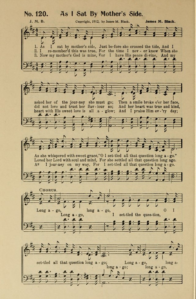 Songs of Help: for the Sunday school, evangelistic and church services page 120