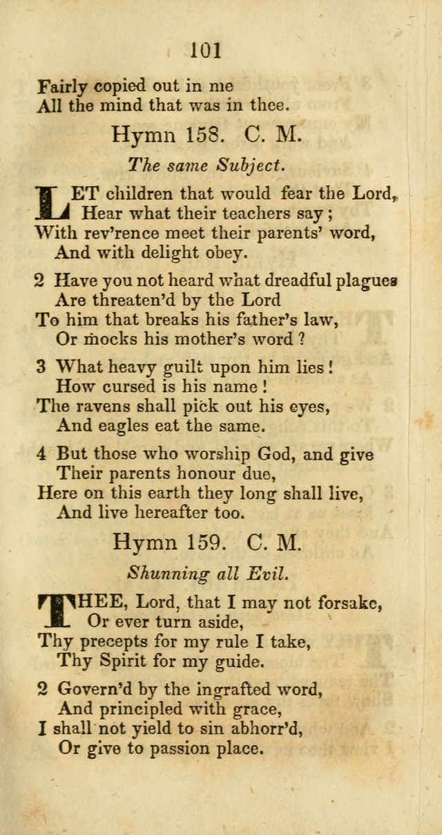 Selection of Hymns for the Sunday School Union of the Methodist Episcopal Church page 101