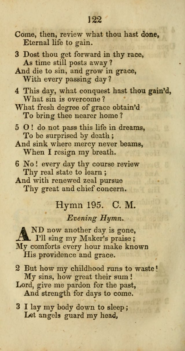 Selection of Hymns for the Sunday School Union of the Methodist Episcopal Church page 122