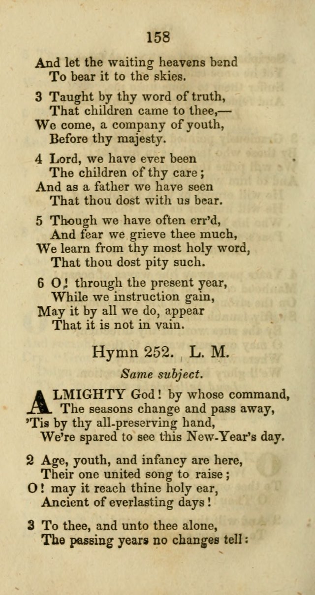 Selection of Hymns for the Sunday School Union of the Methodist Episcopal Church page 158