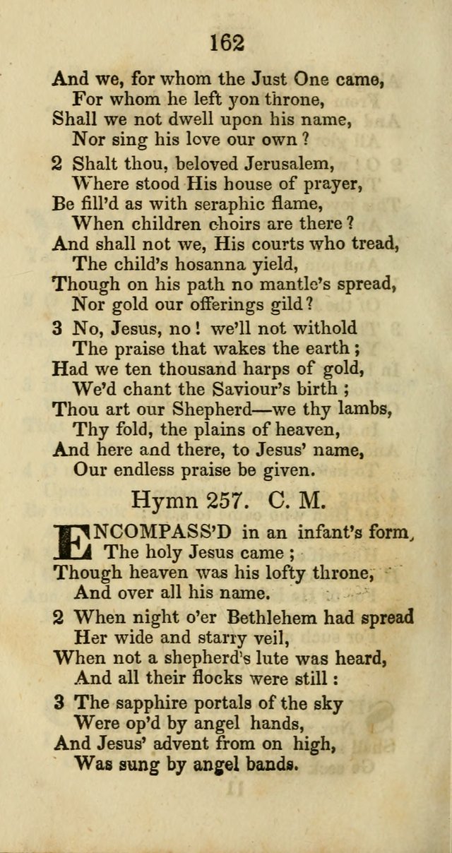 Selection of Hymns for the Sunday School Union of the Methodist Episcopal Church page 162