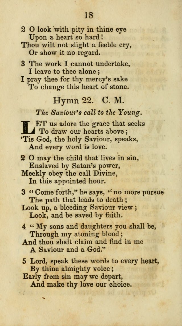 Selection of Hymns for the Sunday School Union of the Methodist Episcopal Church page 18
