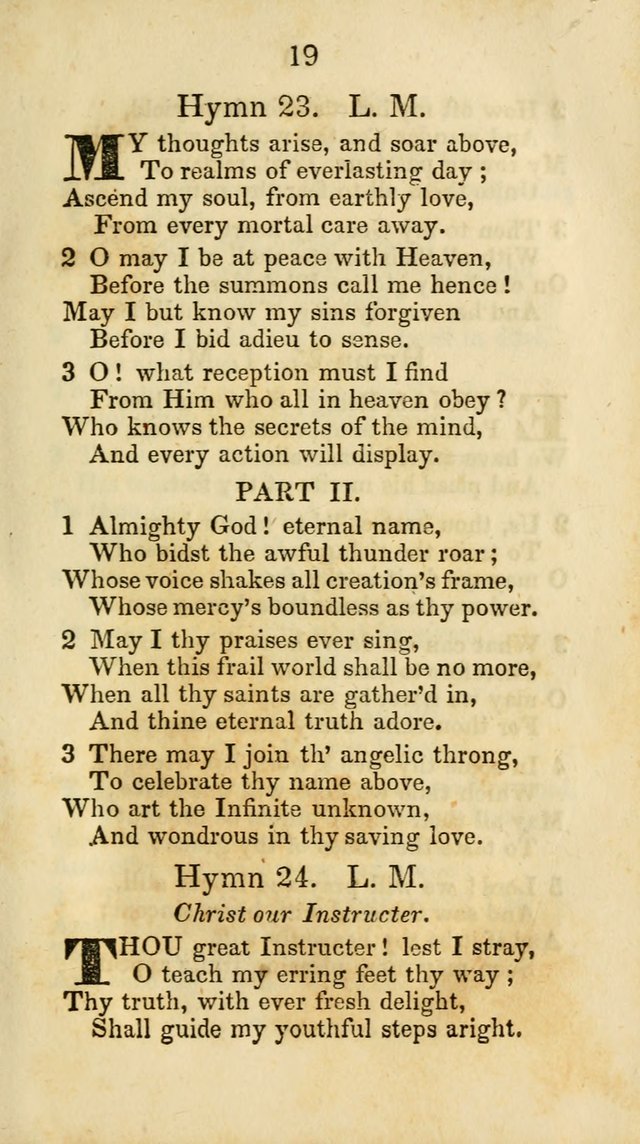Selection of Hymns for the Sunday School Union of the Methodist Episcopal Church page 19