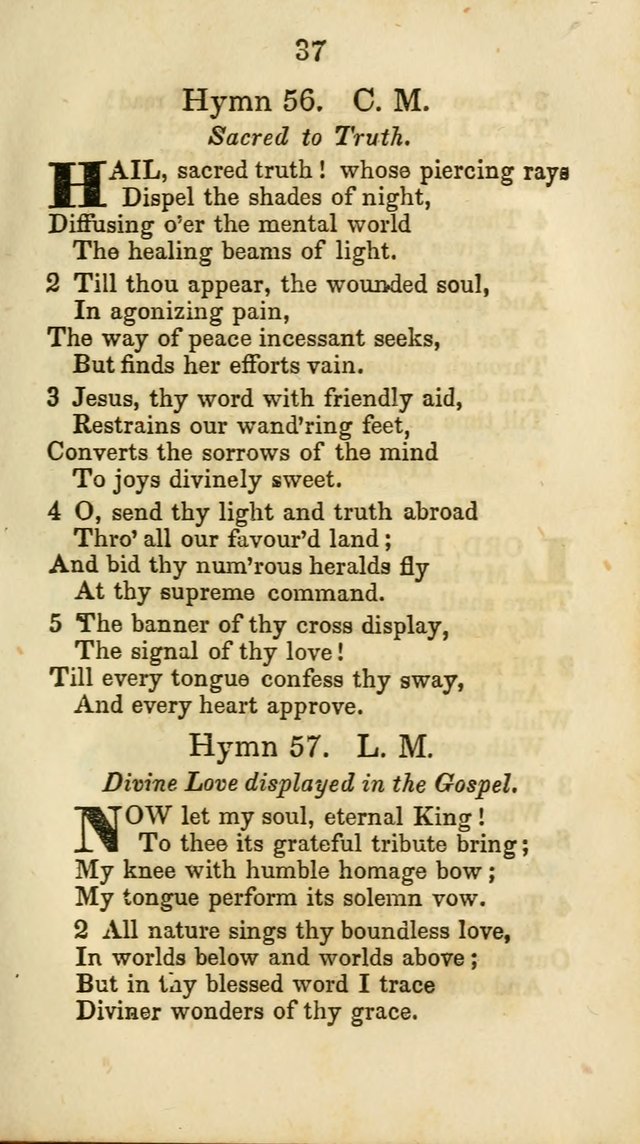 Selection of Hymns for the Sunday School Union of the Methodist Episcopal Church page 37