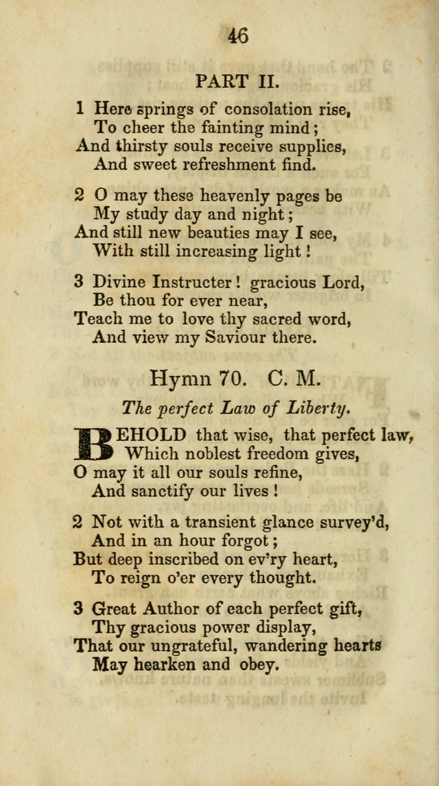 Selection of Hymns for the Sunday School Union of the Methodist Episcopal Church page 46