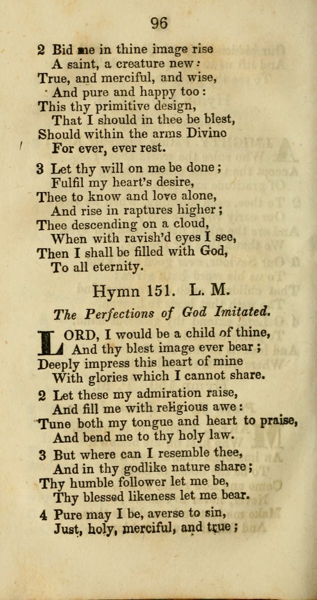 Selection of Hymns for the Sunday School Union of the Methodist Episcopal Church page 96