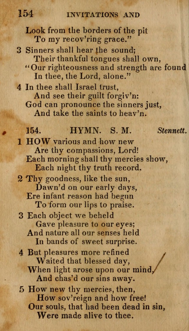 Social Hymns, and Spiritual Songs: adapted to private and public worship, selected from various authors page 110