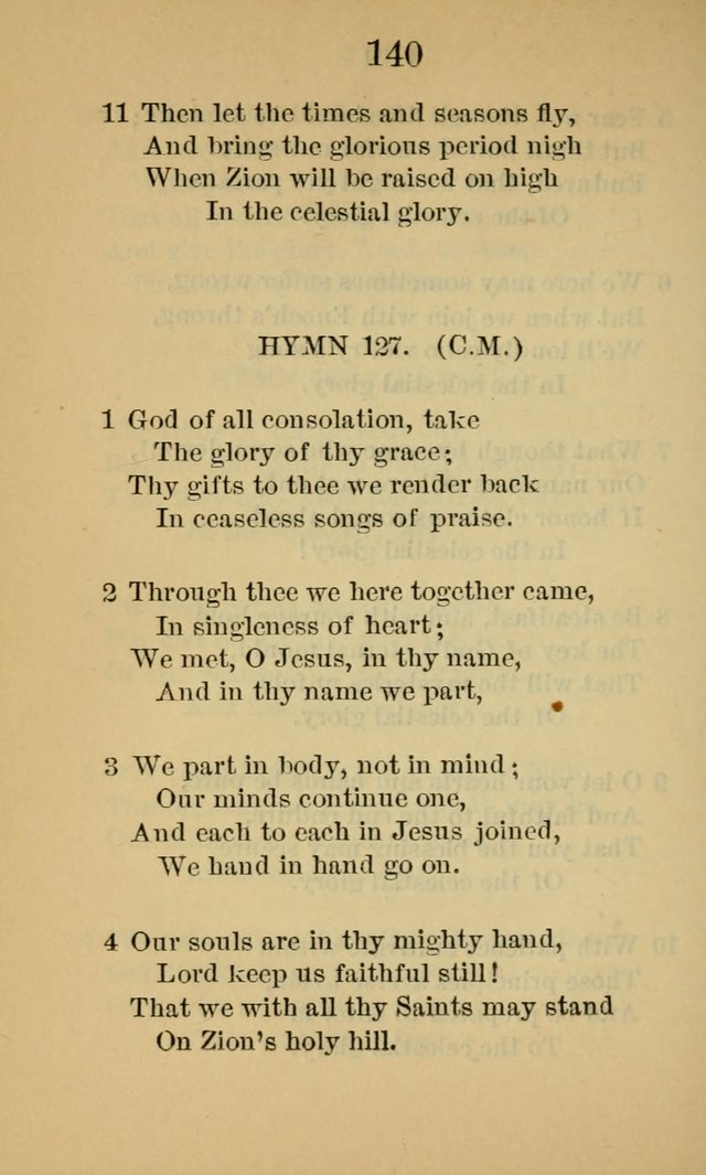 Sacred Hymns and Spiritual Songs, for the Church of Jesus Christ of Latter-Day Saints. (14th ed.) page 143