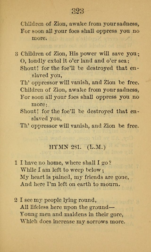 Sacred Hymns and Spiritual Songs, for the Church of Jesus Christ of Latter-Day Saints. (14th ed.) page 326