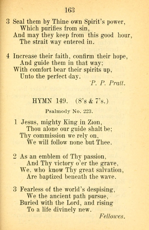Sacred Hymns and Spiritual Songs: for the Church of Jesus Christ of Latter-Day Saints. 24th ed. page 159