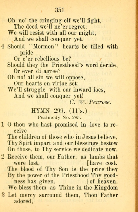 Sacred Hymns and Spiritual Songs: for the Church of Jesus Christ of Latter-Day Saints. 24th ed. page 347
